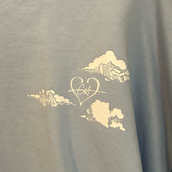 Colleen Hoover Womens November 9 Relaxed Fit Light Blue Crewneck Sweatshirt, XXL - Picture 5 of 13